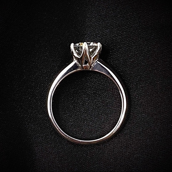 Tiffany&Co 14k 2 Carat Lab Diamond Engagement Ring - Picture 5 of 16